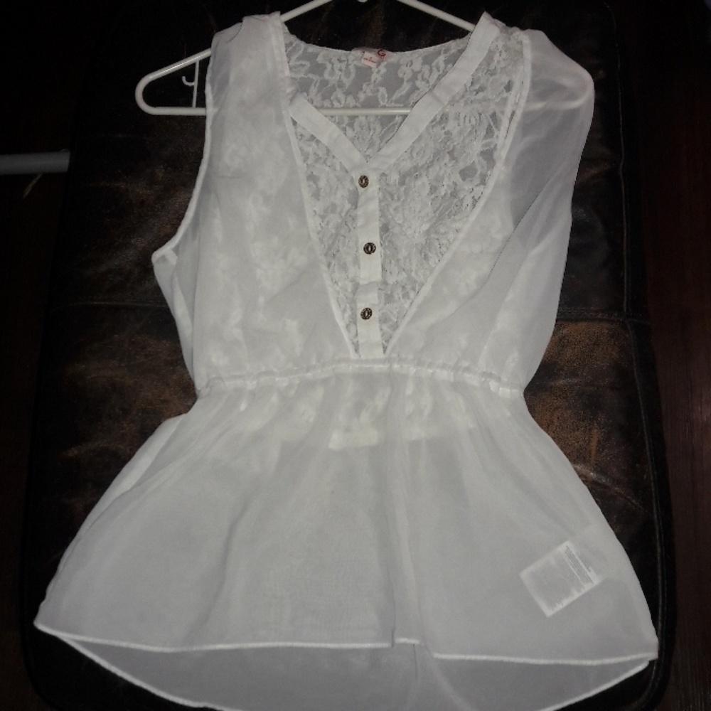 G by Guess lace blouse size S